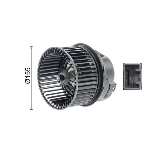 Vnútorný ventilátor AB 249 000P /MAHLE/ - obr. 9