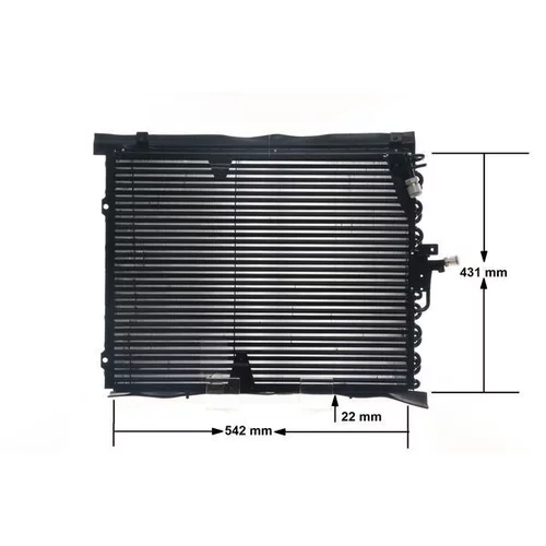 Kondenzátor klimatizácie AC 133 000S /MAHLE/ - obr. 11