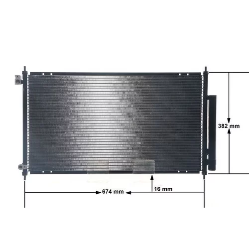 Kondenzátor klimatizácie AC 467 001S /MAHLE/ - obr. 1