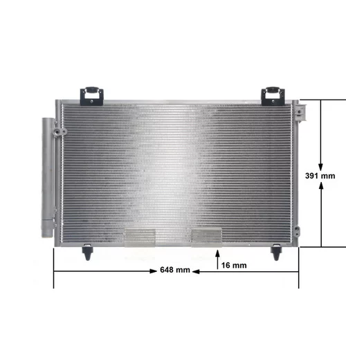Kondenzátor klimatizácie AC 821 000S /MAHLE/ - obr. 11