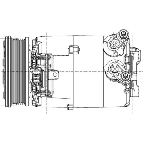 Kompresor klimatizácie ACP 1357 000P /MAHLE/ - obr. 11