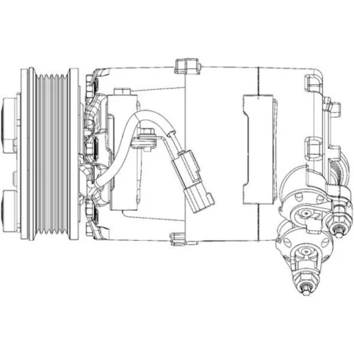 Kompresor klimatizácie ACP 1364 000P /MAHLE/ - obr. 14