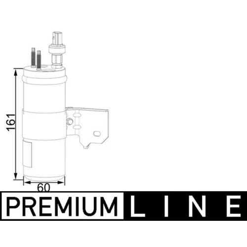 Vysúšač klimatizácie AD 3 000P /MAHLE/