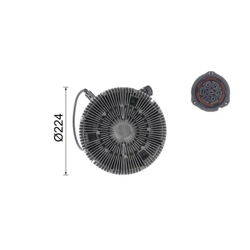 Spojka ventilátora chladenia CFC 190 000P /MAHLE/ - obr. 11
