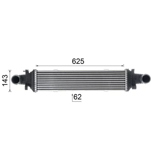Chladič plniaceho vzduchu CI 357 000P /MAHLE/ - obr. 14