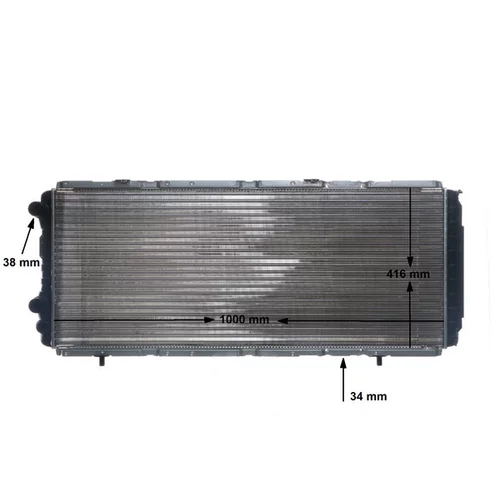 Chladič motora CR 1430 000S /MAHLE/ - obr. 12