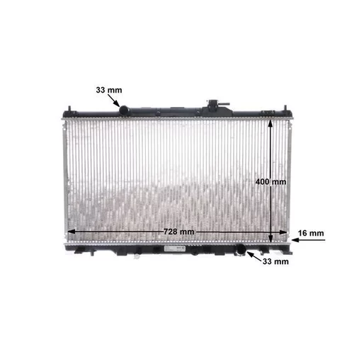 Chladič motora CR 1459 000S /MAHLE/ - obr. 11