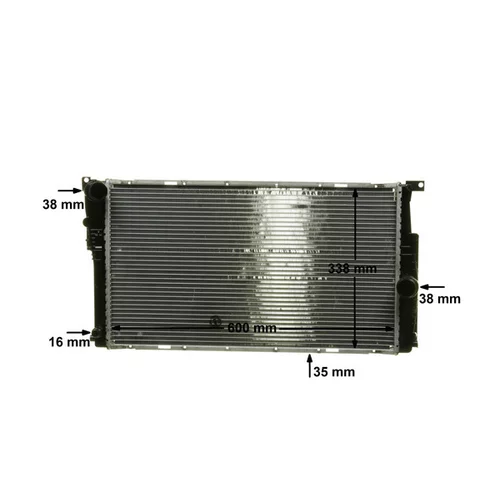 Chladič motora CR 1907 000P /MAHLE/ - obr. 11