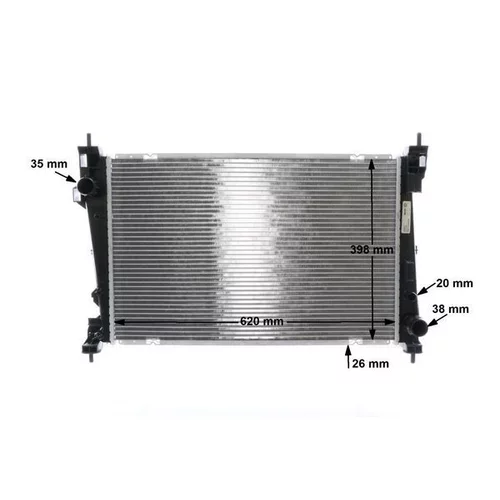 Chladič motora CR 1987 000S /MAHLE/ - obr. 10