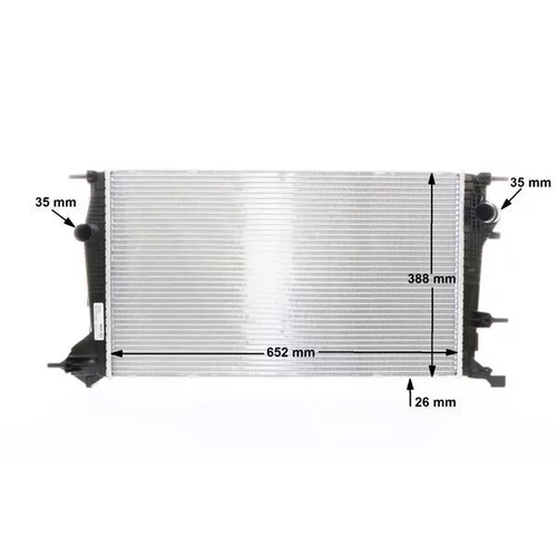 Chladič motora CR 21 000S /MAHLE/ - obr. 12