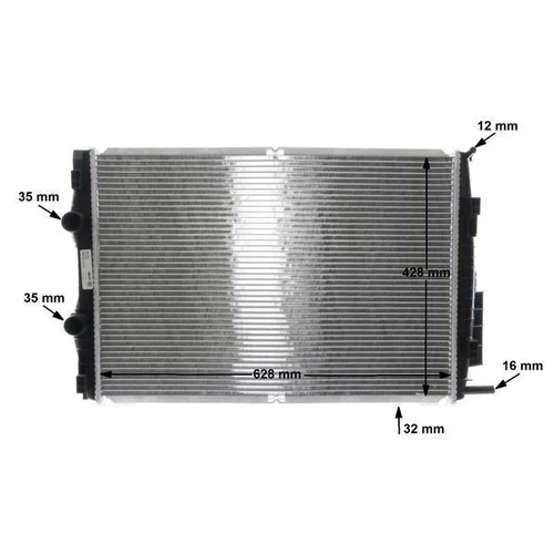 Chladič motora CR 22 000S /MAHLE/ - obr. 16
