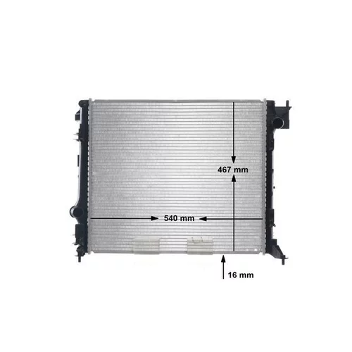 Chladič motora MAHLE CR 2240 000S