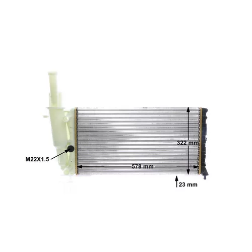 Chladič motora CR 354 000S /MAHLE/ - obr. 11
