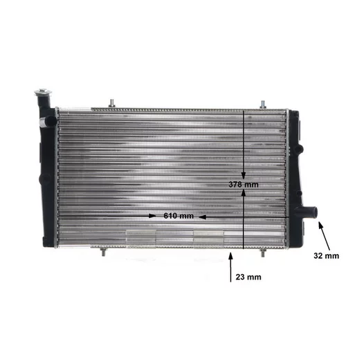 Chladič motora CR 444 000S /MAHLE/ - obr. 2