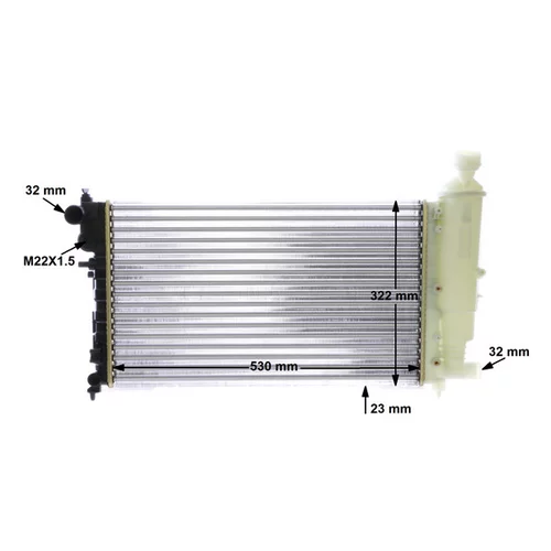 Chladič motora CR 468 000S /MAHLE/ - obr. 18