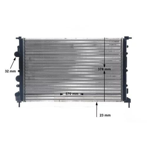Chladič motora CR 494 000S /MAHLE/ - obr. 14