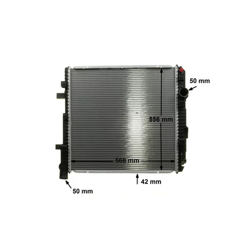 Chladič motora CR 662 000P /MAHLE/ - obr. 11