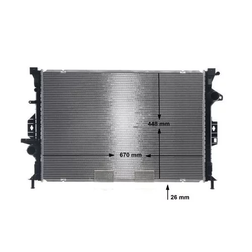 Chladič motora CR 814 000S /MAHLE/ - obr. 21