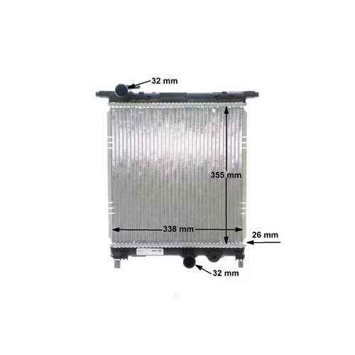 Chladič motora CR 831 000S /MAHLE/ - obr. 11