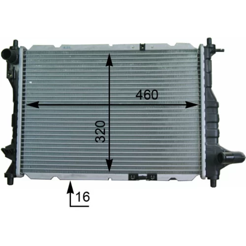 Chladič motora MAHLE CR 944 000S