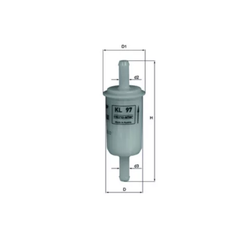 Palivový filter KL 97 /MAHLE/ - obr. 2