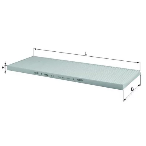 Filter vnútorného priestoru LA 11 /MAHLE/ - obr. 1