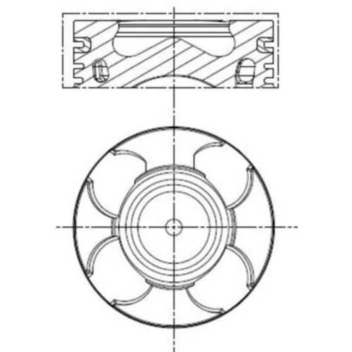 Piest MAHLE 011 PI 00100 001