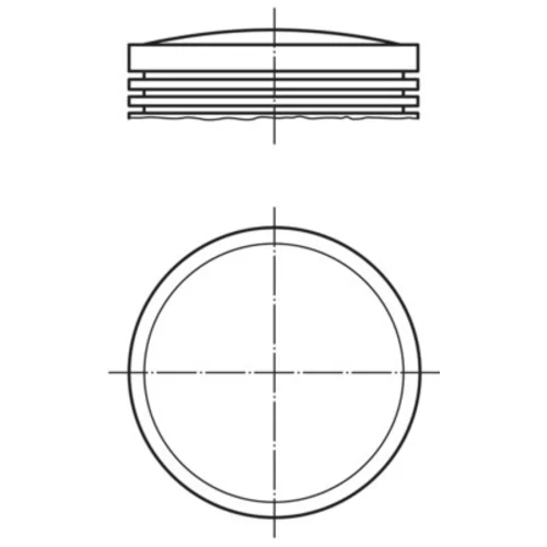 Piest MAHLE 012 25 03