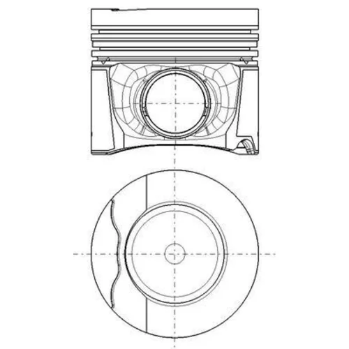 Piest MAHLE 037 PI 00152 000