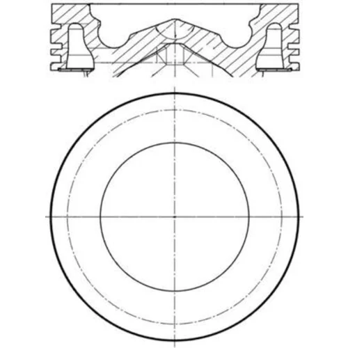 Piest MAHLE 061 PI 00126 000
