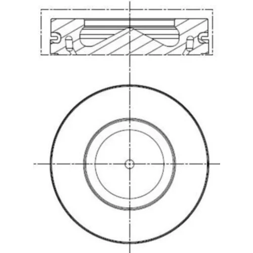 Piest 081 PI 00113 001 /MAHLE/ - obr. 1