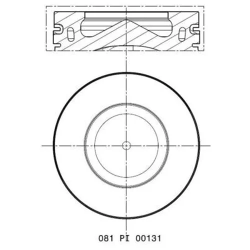 Piest MAHLE 081 PI 00131 000