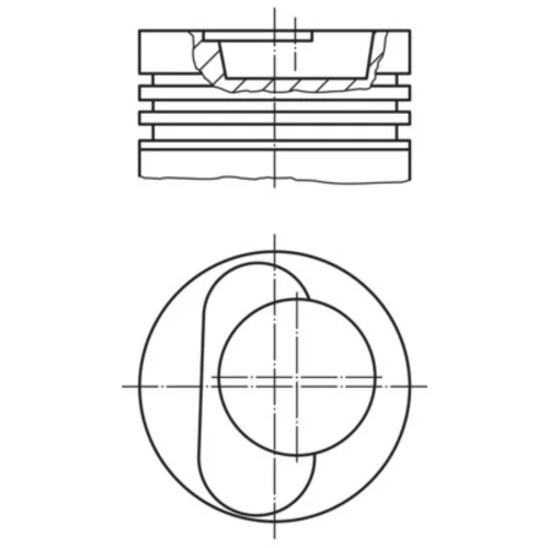Piest 229 28 00 /MAHLE/ - obr. 1