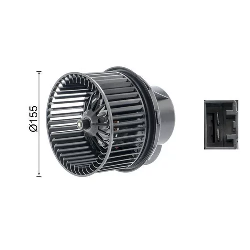 Vnútorný ventilátor AB 250 000P /MAHLE/ - obr. 9
