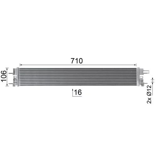 Kondenzátor klimatizácie AC 1126 000P /MAHLE/ - obr. 9