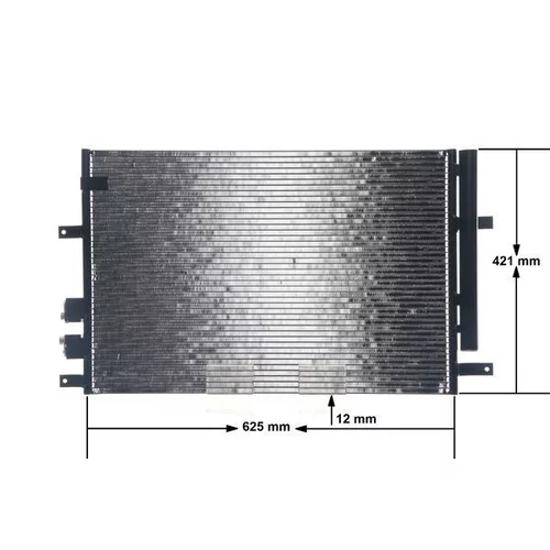 Kondenzátor klimatizácie AC 693 000S /MAHLE/ - obr. 11