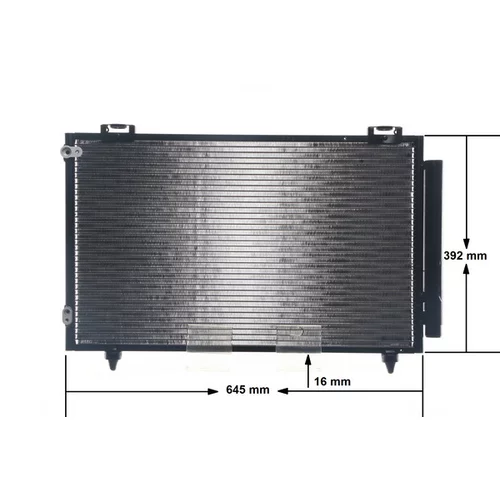Kondenzátor klimatizácie AC 789 000S /MAHLE/ - obr. 12