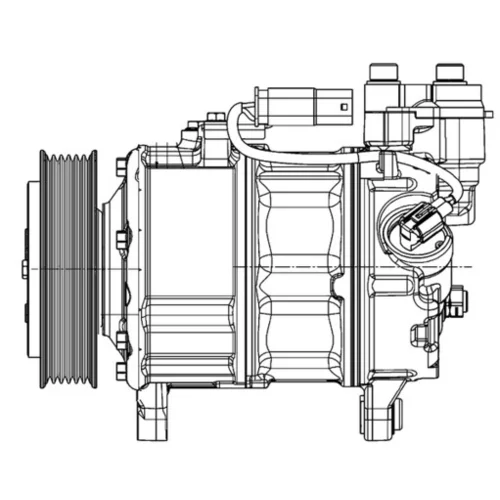 Kompresor klimatizácie ACP 600 000P /MAHLE/ - obr. 6