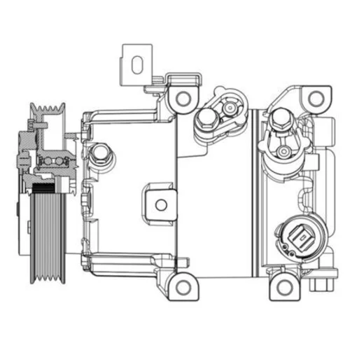 Kompresor klimatizácie ACP 631 000P /MAHLE/ - obr. 12