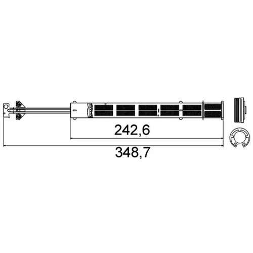 Vysúšač klimatizácie AD 56 000P /MAHLE/ - obr. 1