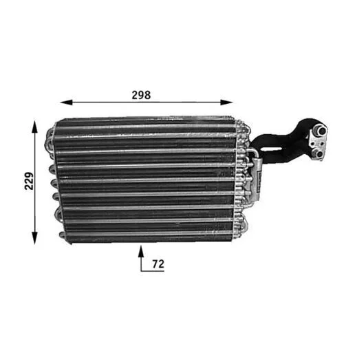 Výparník klimatizácie AE 31 000S /MAHLE/ - obr. 1