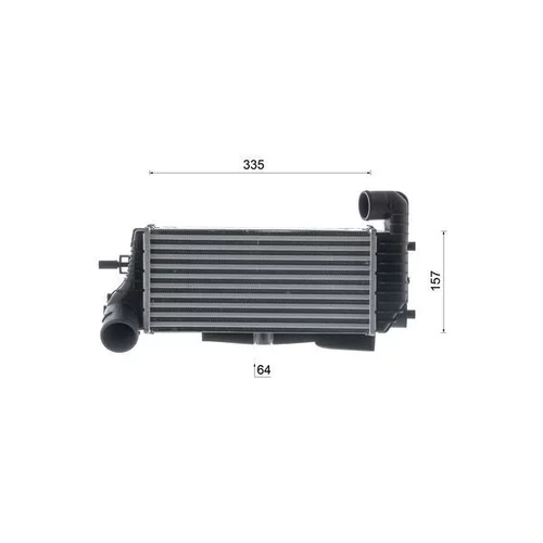 Chladič plniaceho vzduchu CI 245 000S /MAHLE/ - obr. 9