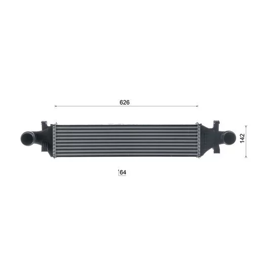Chladič plniaceho vzduchu CI 479 000S /MAHLE/ - obr. 9