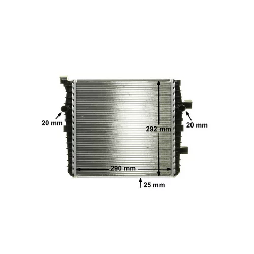 Chladič motora CR 1028 000P /MAHLE/ - obr. 9