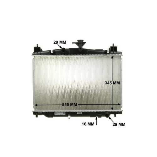 Chladič motora CR 1071 000S /MAHLE/ - obr. 15