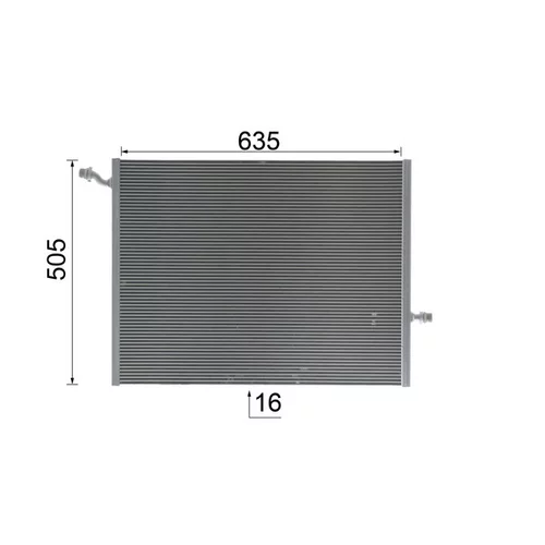 Chladič motora CR 2099 000P /MAHLE/ - obr. 9