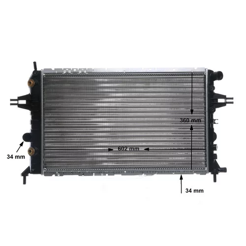 Chladič motora CR 229 001S /MAHLE/ - obr. 11