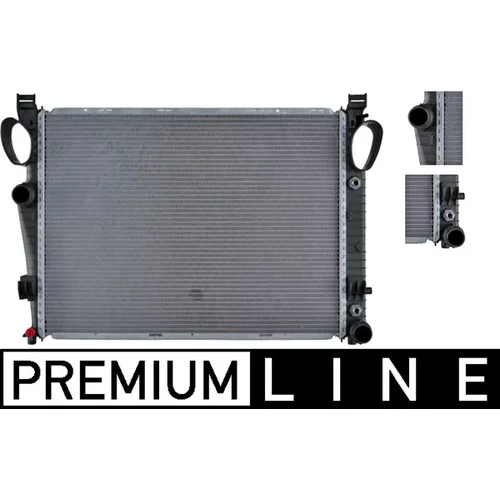 Chladič motora MAHLE CR 564 000P