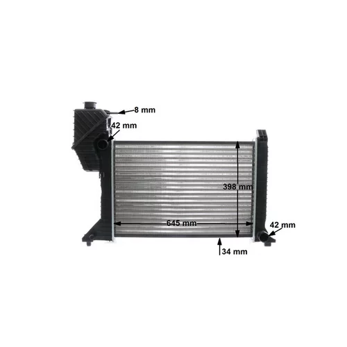 Chladič motora CR 677 000S /MAHLE/ - obr. 20