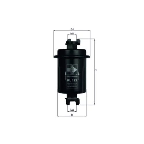 Palivový filter MAHLE KL 123
